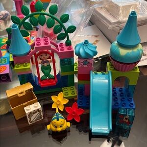 Lego Duplo 10515 Ariel's Undersea Castle Incomplete